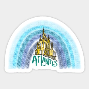 Welcome to Atlantis Sticker